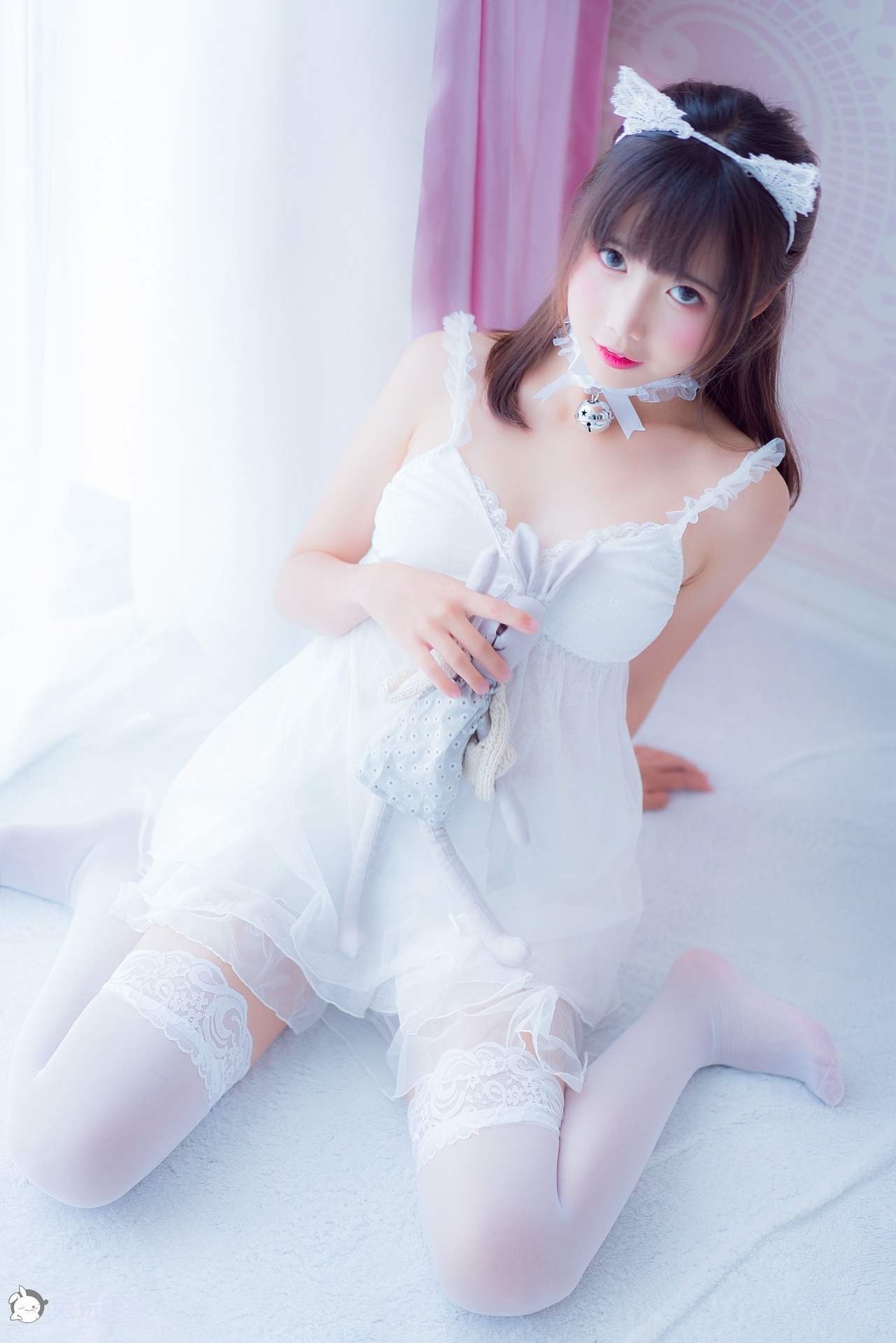 NO.036面饼仙儿吊带睡衣魅力展示【50P】-可宝主